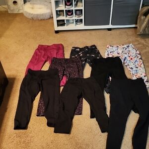 Stylish Women's Active Leggings Set Of 8